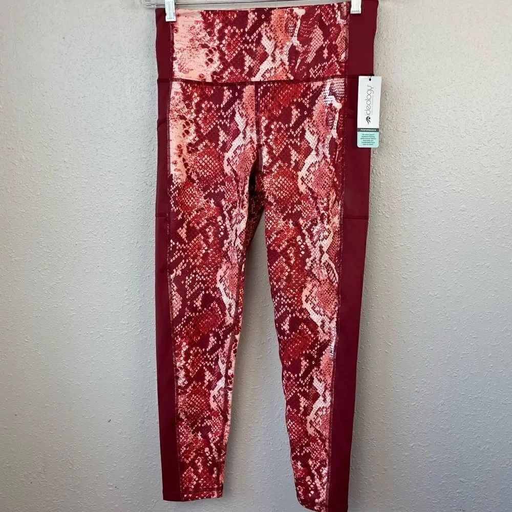 NWT Ideology 7/8 Length High Waisted Athletic Leggings Size XS, S or M